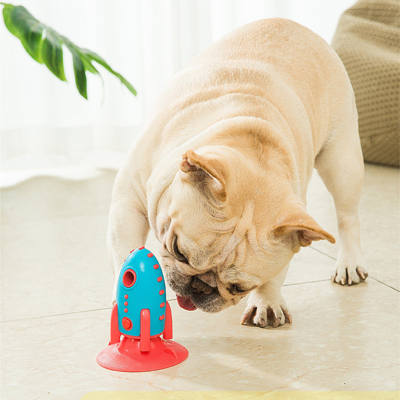 Bite-Resistant Rocket Dog Toy