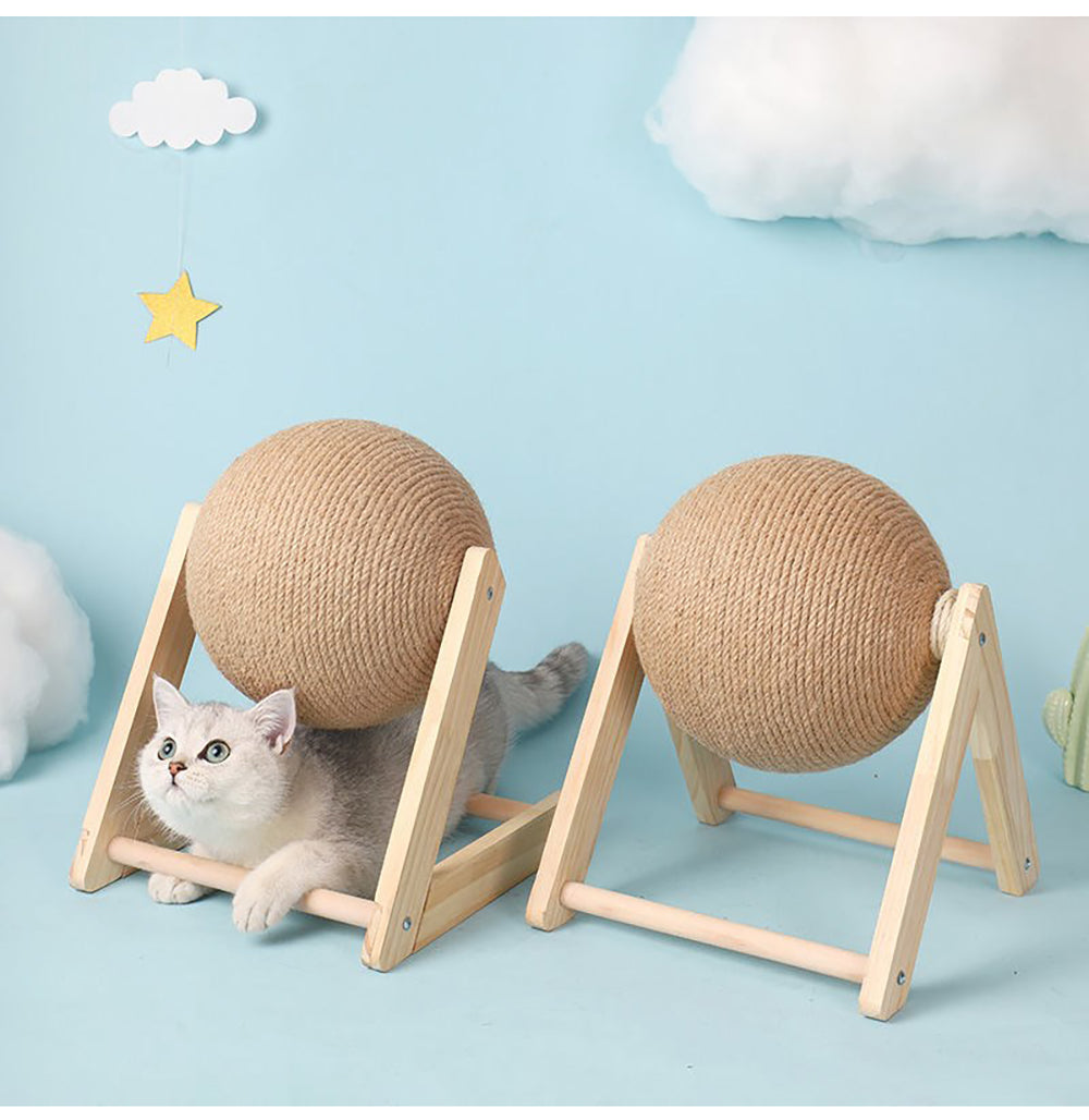 Sisal Cat Ball Toy