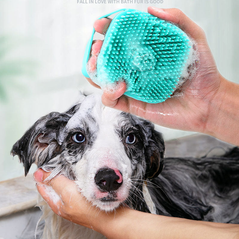 Silicone Pet Bath Massage Brush