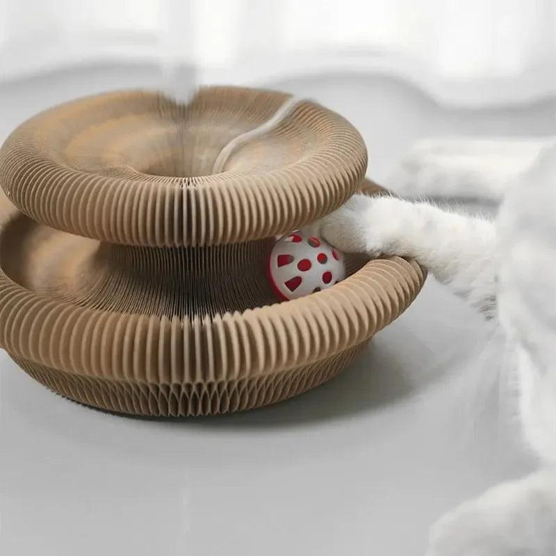 Cat Scratching Board Ball Toy