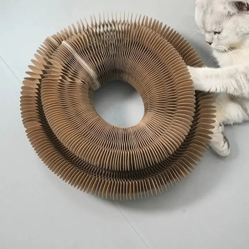 Cat Scratching Board Ball Toy