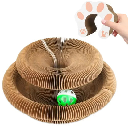 Cat Scratching Board Ball Toy