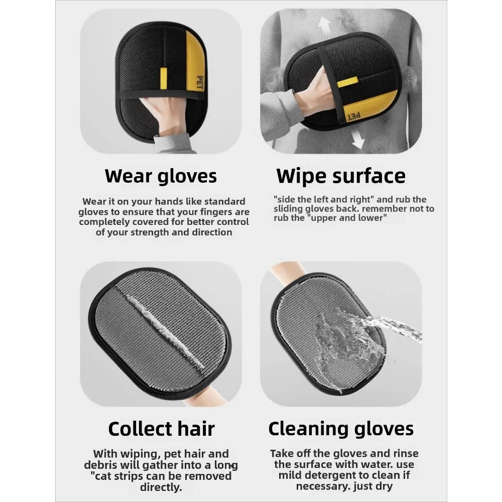 PawGroom Deshedding Gloves
