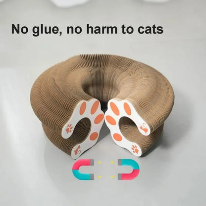 Cat Scratching Board Ball Toy