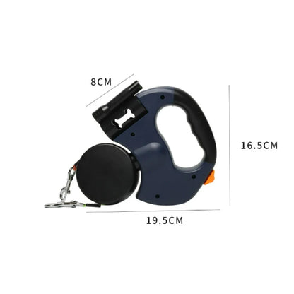 DuoPaws Glow Retractable Leash