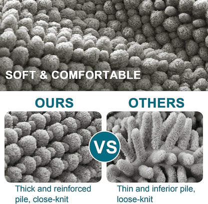 Super Plush Microfiber Anti-Slip Pet Mat