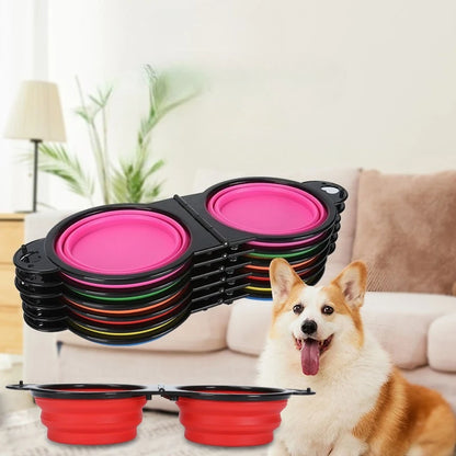 Outdoor Silicone Folding Bowl
