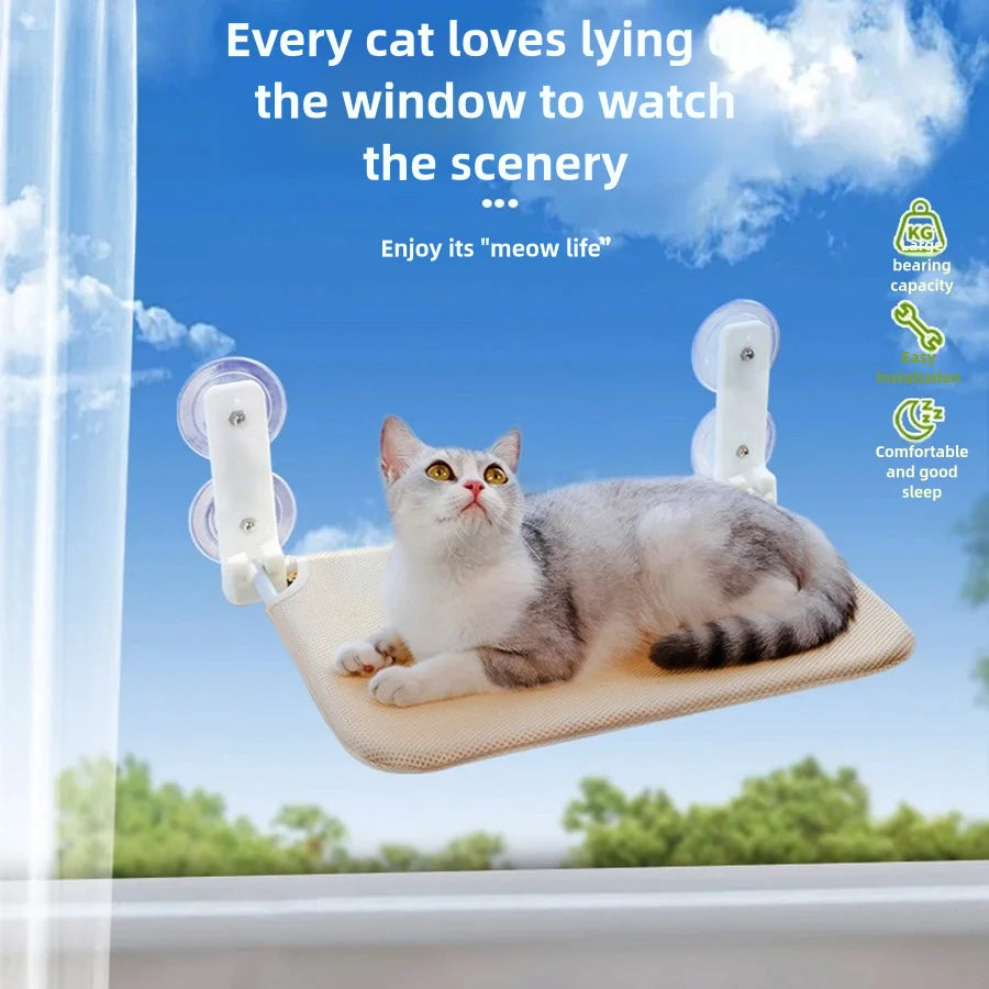 Double Suction Cup Cat Hammock